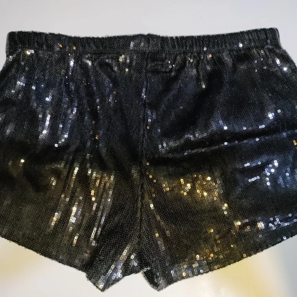 100% Polyester Sequin Costume Booty Shorts / Hot pants - Picture 2 of 3